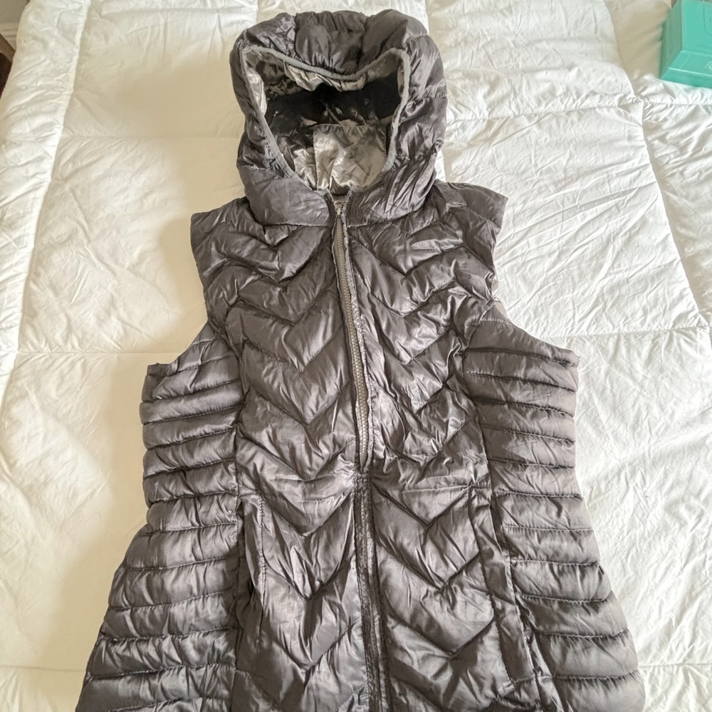 Gray Puffer Vest